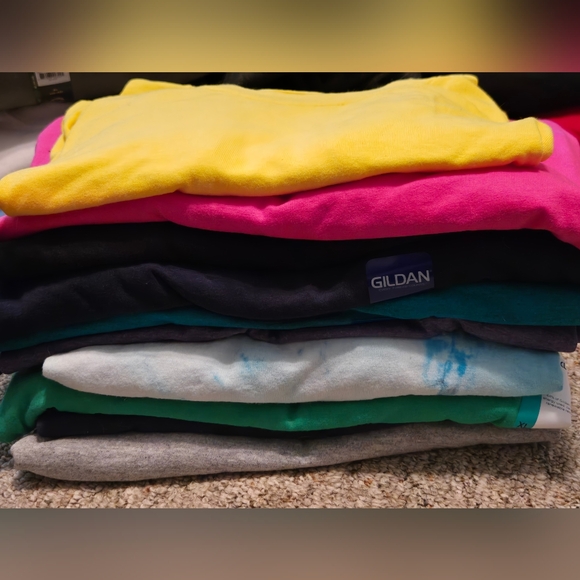11 Blank Shirt Bundle - Picture 1 of 12